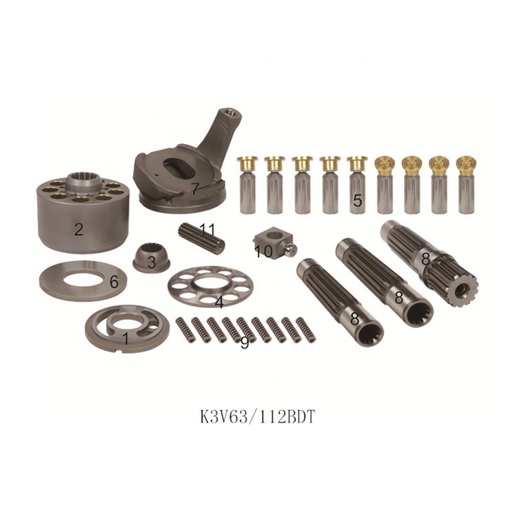 ZW K3V63 K7V63 K5V80 гидравлической части R140W-7 R160W-7 SH120-1 экскаватор гидравлический запасных частей