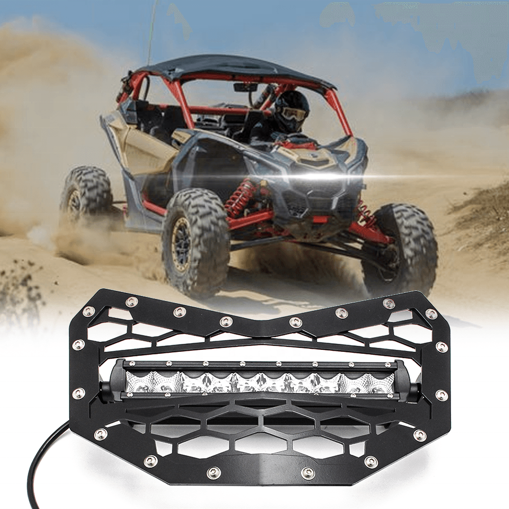 Стальная Сетчатая решетка для Polaris RZR Can-Am Maverick X3 2016 2017 2018