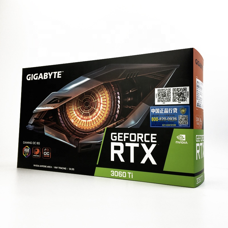 Двойная видеокарта RTX3060TI 8G GDDR6 256Bit для Geforce gaming oc RGB GPU Nvidia Видеокарта rtx 3070 3080
