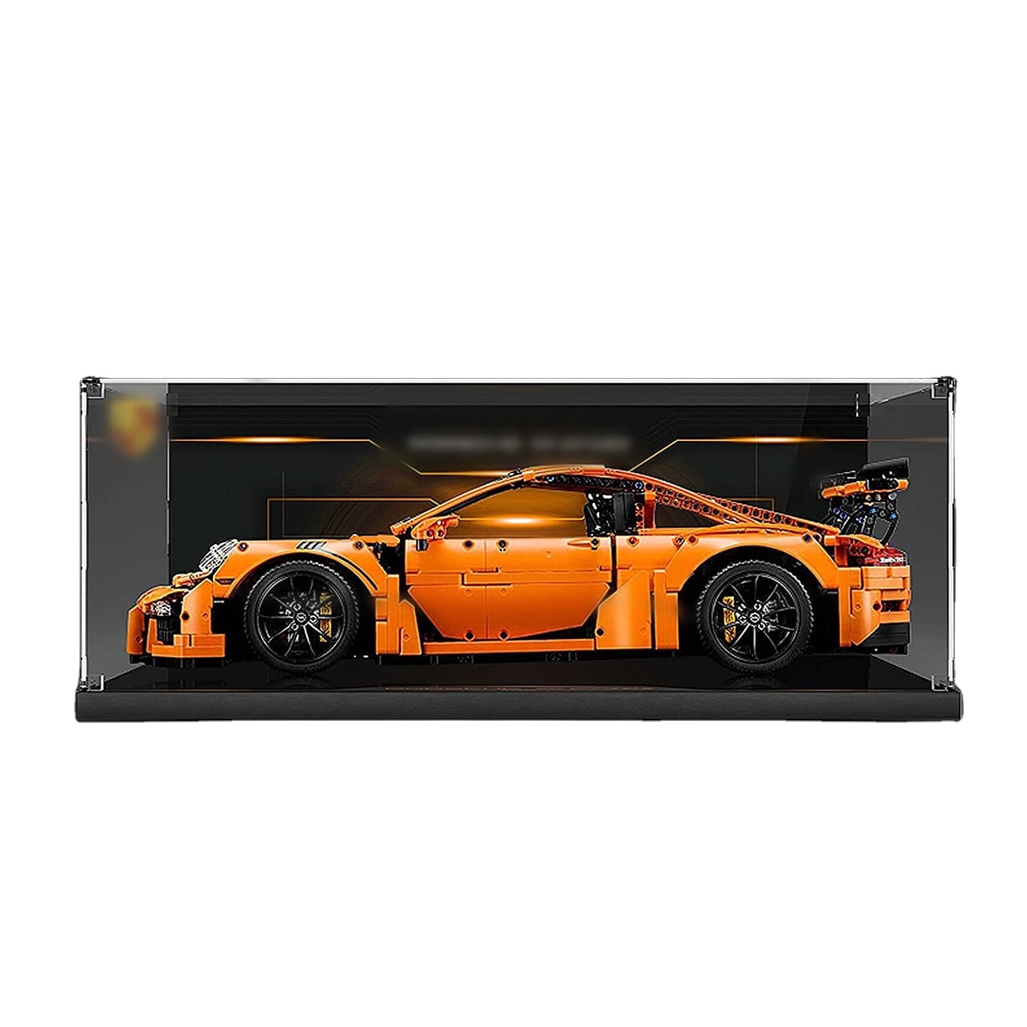 Оригинальная прозрачная акриловая коллекция lego Technic Porsche 911 GT3, демонстрационная коробка для моделей автомобилей