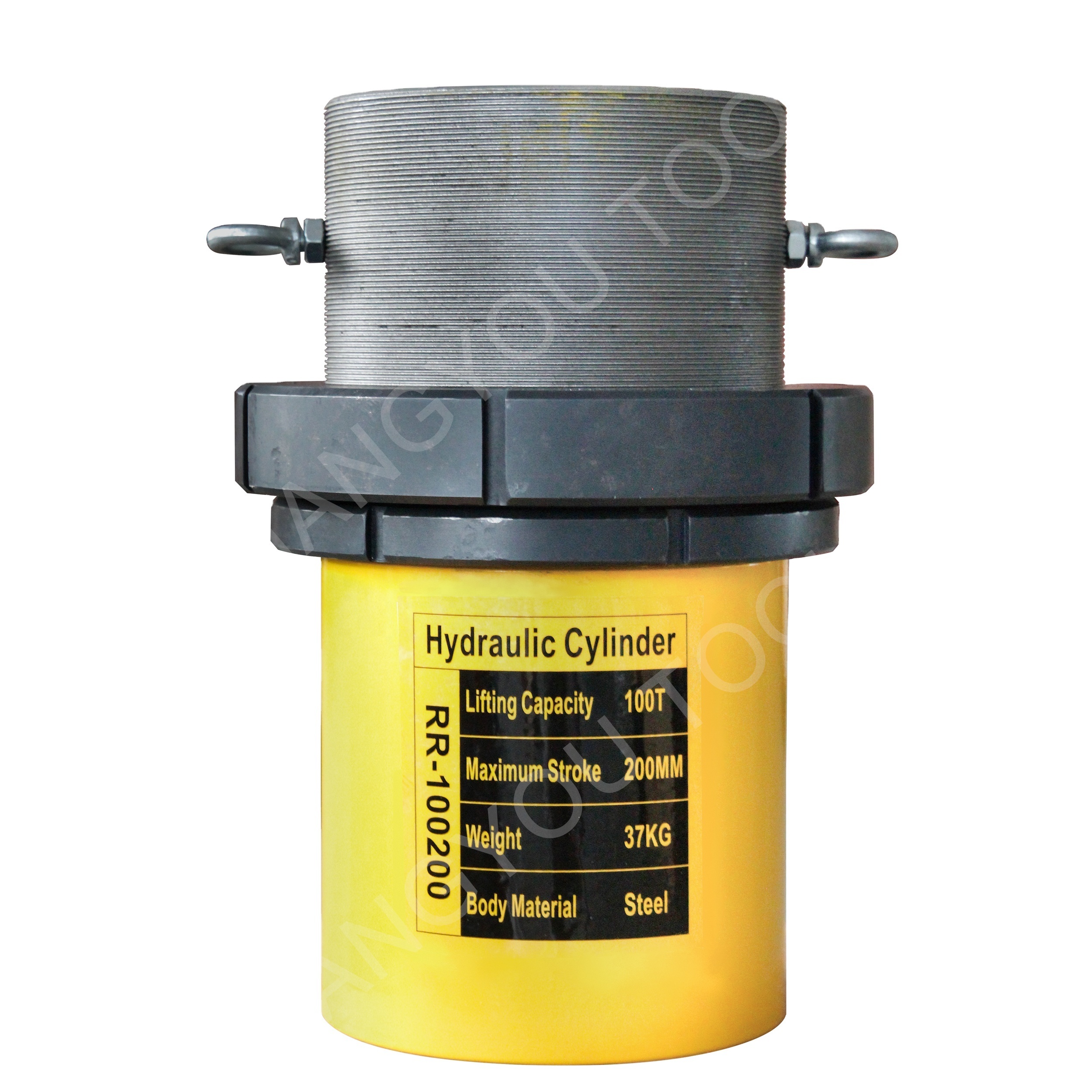 RR-100200 100Ton 200mm Stroke Lock Nut Hydraulic Press Cylinder