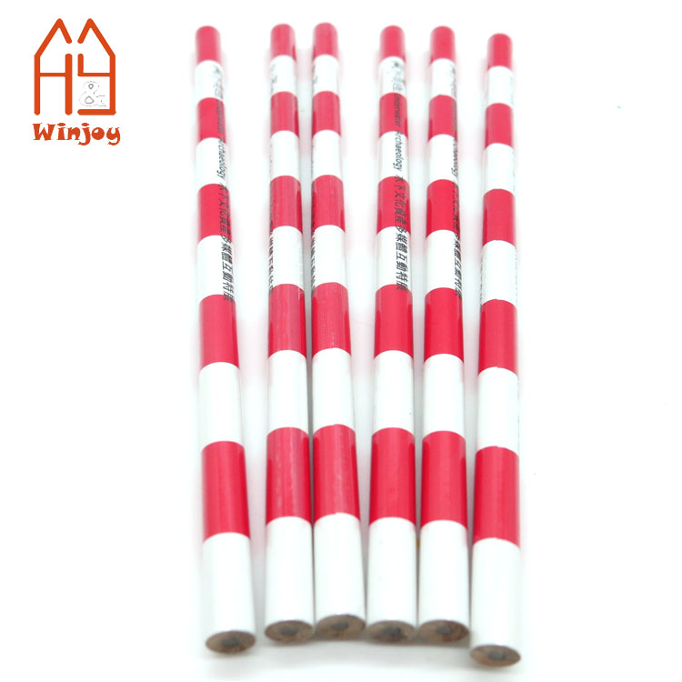 Custom full logo 7 inch pencil self-adhesive wrapping paper printing pencil Children's stationery gifts