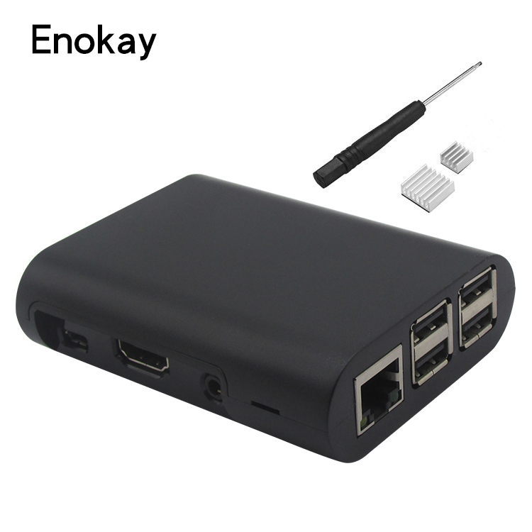 Оптовая продажа, корпус для Raspberry Pi 3 B +, профессиональный корпус из АБС-пластика для корпуса для Raspberry Pi 3, Модель B