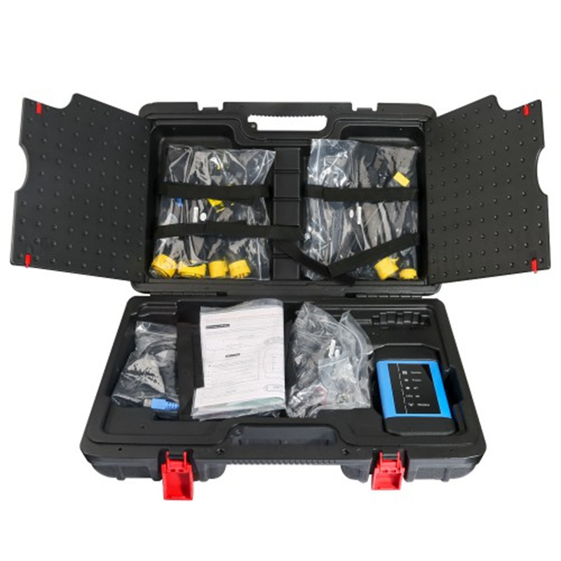 Планшет Launch V + X431 PRO3S + 10,1 дюймов, глобальная версия с HD3 Ultimate Heavy Duty Adapter, работает как на автомобилях, так и на грузовиках 12 В 24 В