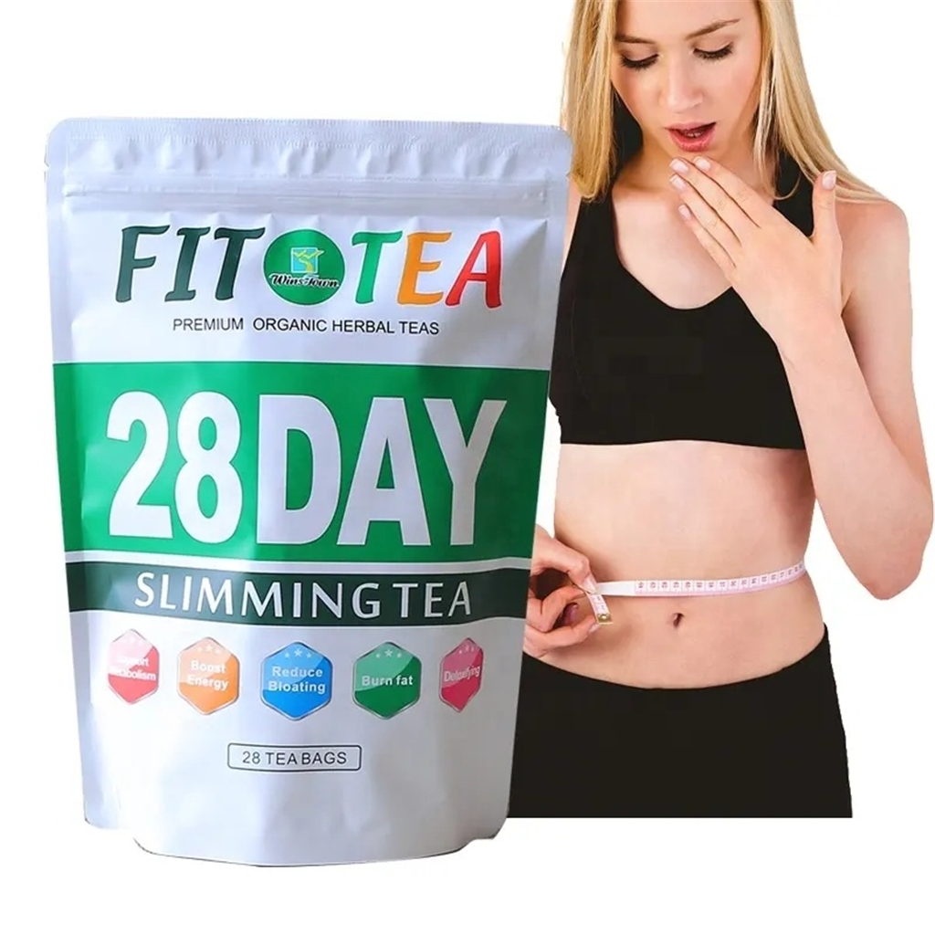 Detox Slim tea bags fat burning 28 days fit tea flat tummy weight loss slimming tea for reduce belly fat burning