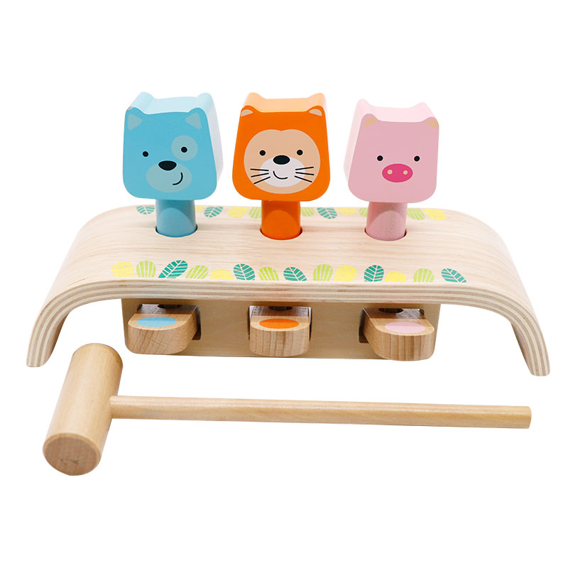 Mookids хорошее frends деревянные игрушки просвещение ударный игрушка деревянный ритм трапеции детские погремушки развивающий игровой