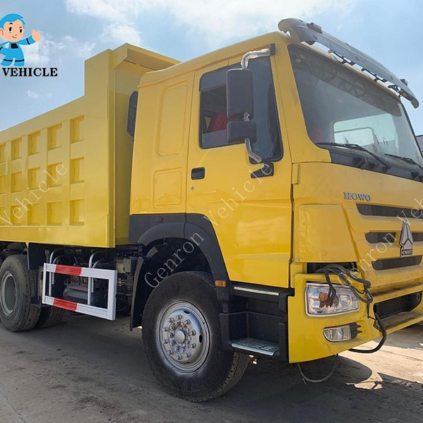 Китайский высококачественный грузовик Howo 51 - 60t 7500*2450*3450 мм, б/у самосвал для продажи в Китае