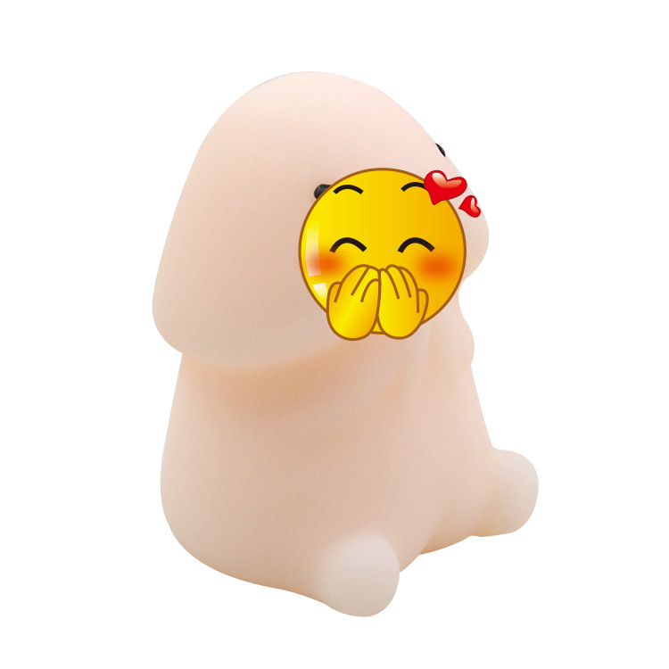 Wish Xiaoding a happy New Year, Cute super cute creative adult decompression decompression