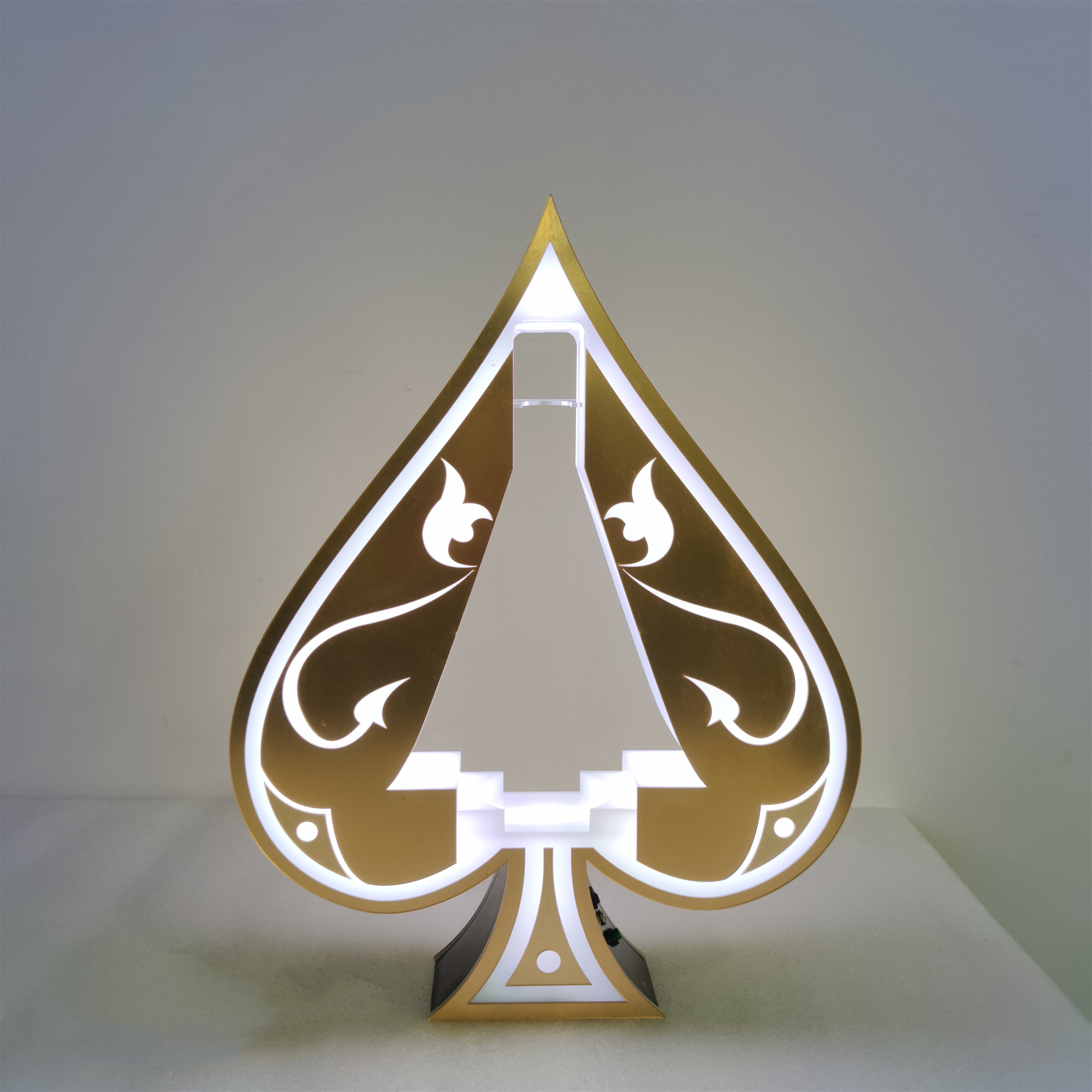 Armand de Brignac презентор бутылки шампанского прославитель дисплей Ace of Spades VIP сервисный лоток для гостиной бара вечеринки ночного клуба