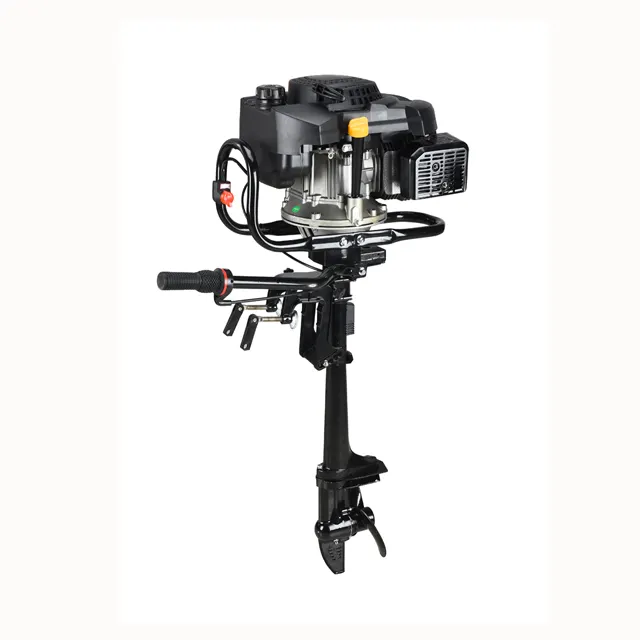Cheap 4 stroke Air cooled gasoline 9HP 224cc outboard motor / outboards chinese boat engine