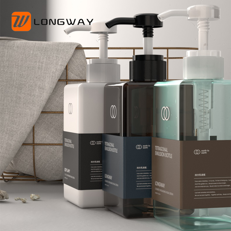 Custom 450ml foam bottle foam dispenser hand wash bottle plastic packaging shampoo bottle