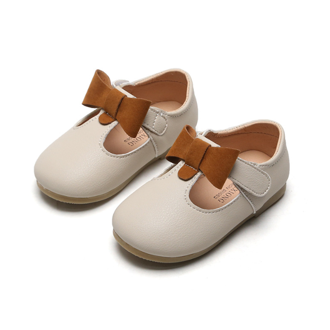 Black Color Girls Formal Children Shoes