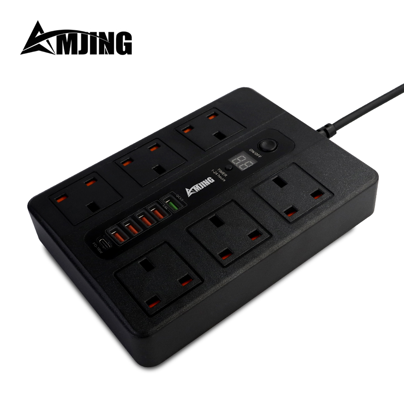 RTS 18 Вт pd быстрая usb-розетка для мобильного телефона Type-C OEM BKL-11-B-UK розетка для дома или офиса