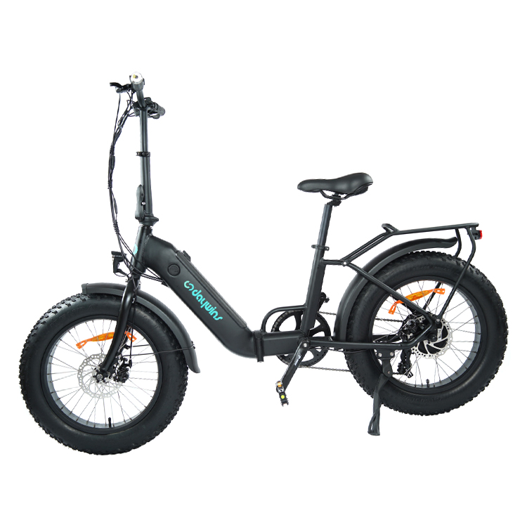 USA warehouse stock 20 inch fat tire folding electric bike 500W foldable e bike with pedal assist