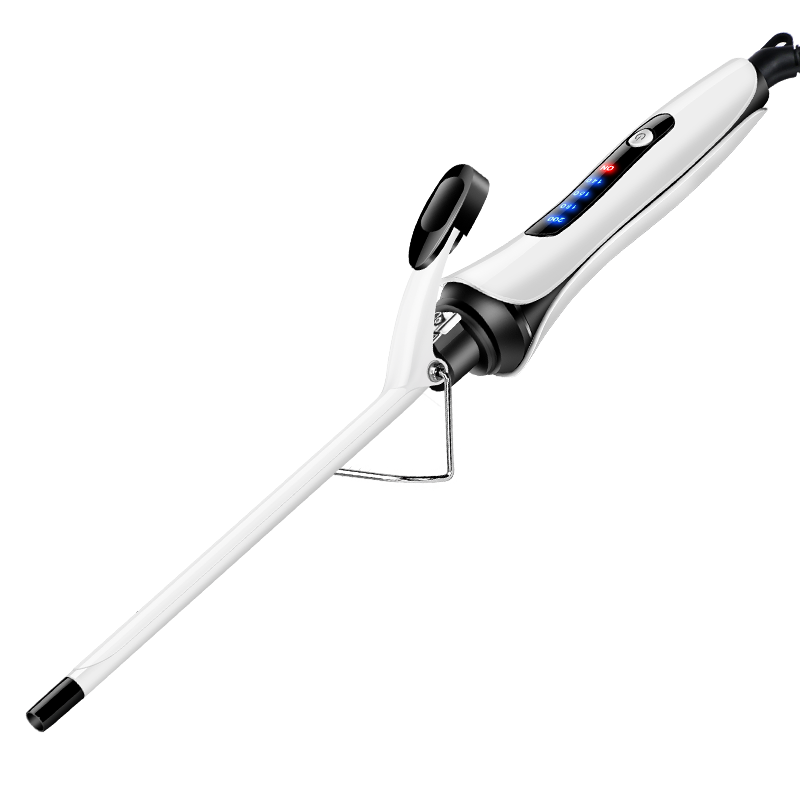 Professional 9mm Small Curling Iron Ceramic Tourmaline Curl Wand Hair Curler Iron Teddy Curly Hair For Short And Long Hair