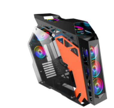 Цветной корпус компьютера с 4 вентиляторами rgb 4 лампы для корпуса компьютера nzxt