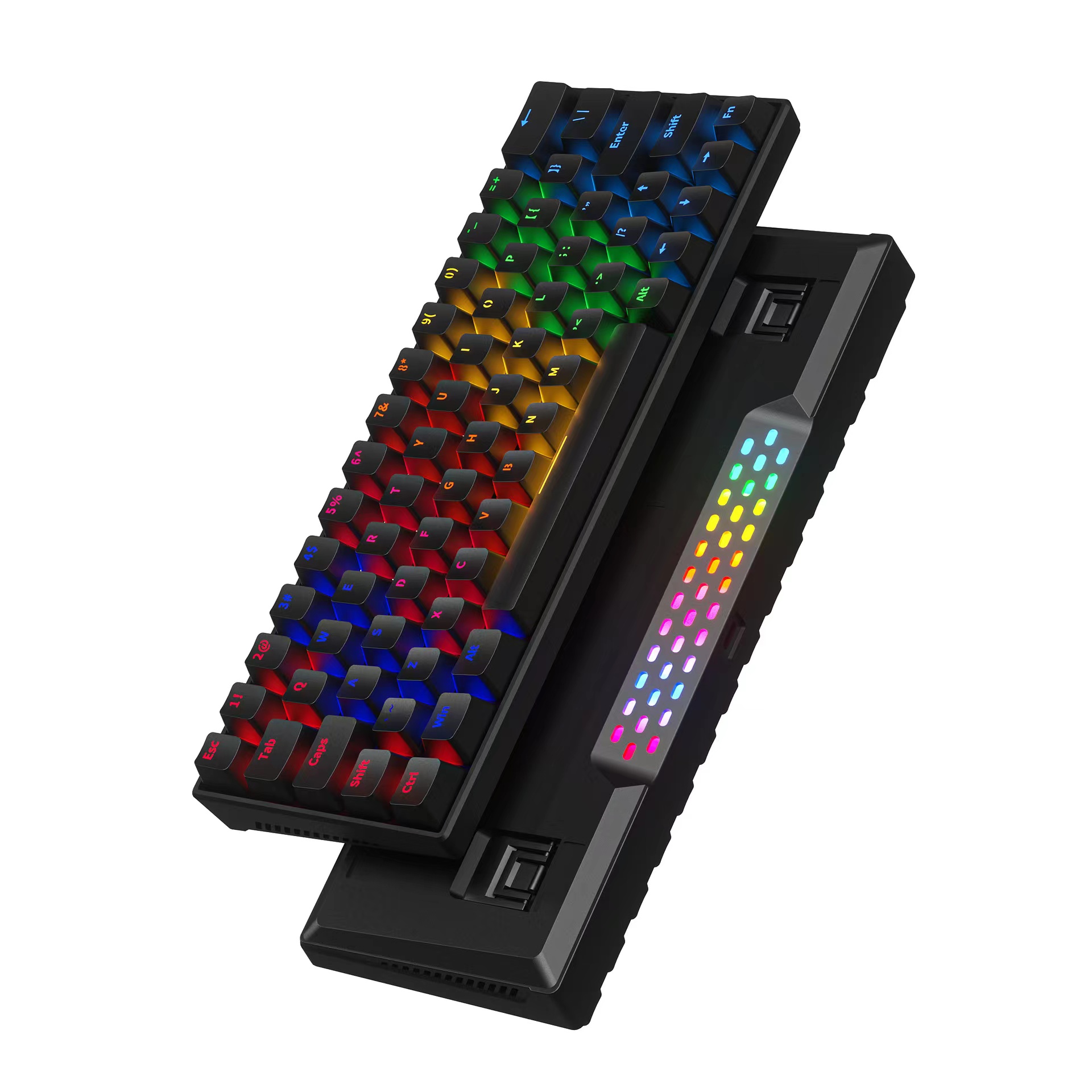 CLF заводская цена RGB Мини Проводная игровая механическая клавиатура Пользовательский переключатель клавиатуры для ноутбука Ipad игровая клавиатура
