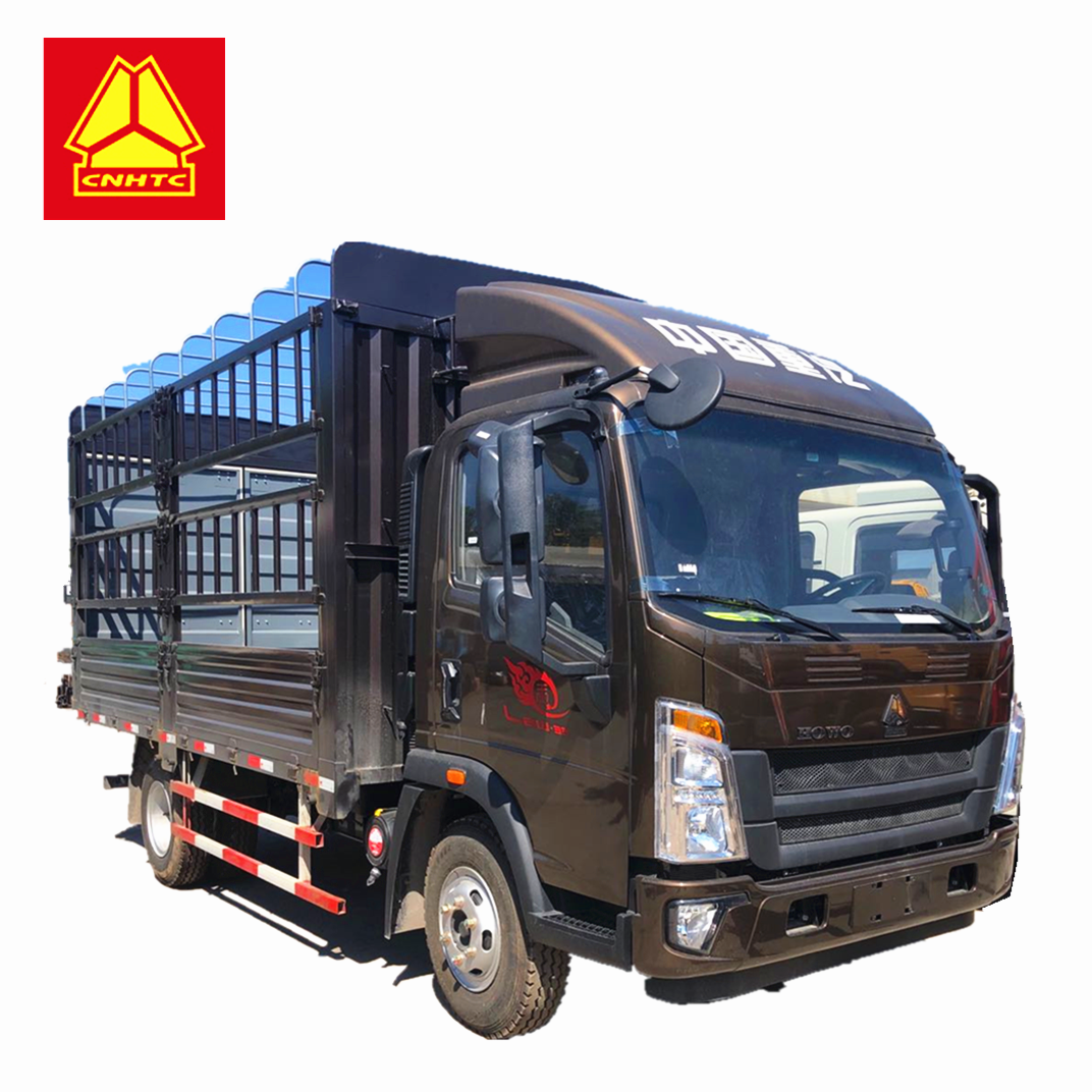 Light Vans Cargo Truck Sinotruk howo light truck 6 wheeler trucks lorry small vans