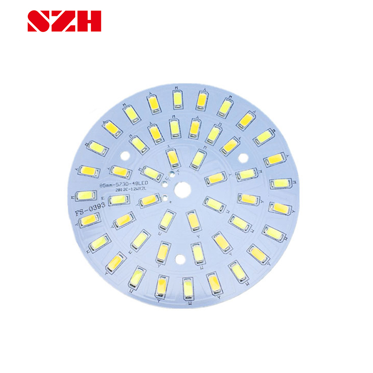Supply 9w Led PCB Board Custom Aluminum Led Bulb PCB Round Circuit Board Driver Manufacturing Electronic Boards