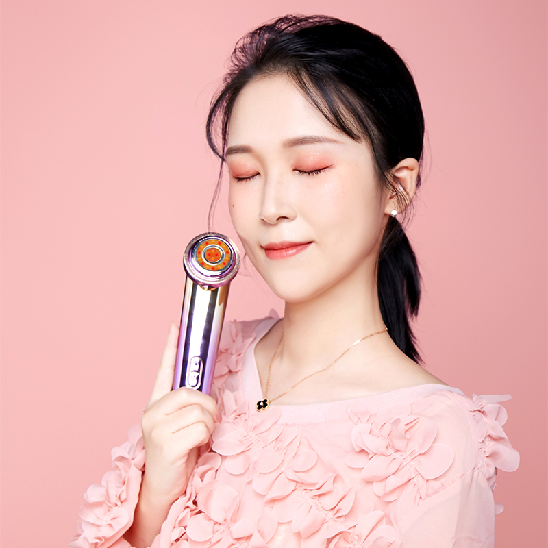 Hot products Skin Rejuvenation Ionic Photon 1.8MHz radio frequency galvanic microcurrent facial massager led skin tightening