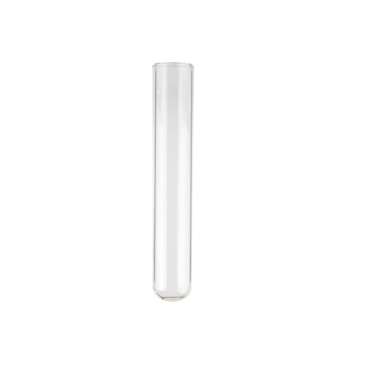 10ml 25ml 50ml Round Bottom Clear Glass Test Tube can be customized