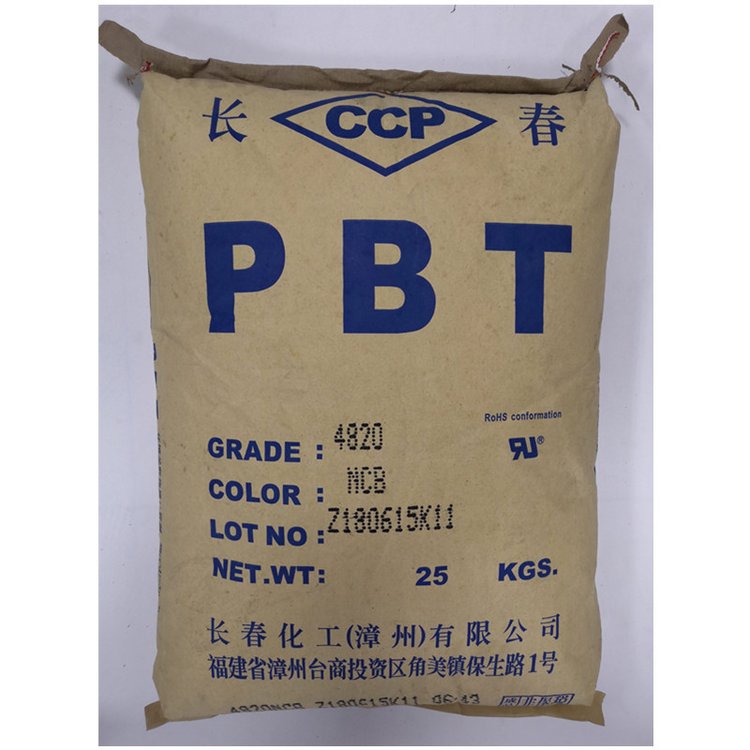Пластиковые гранулы, огнестойкие V0 PBT Zhangzhou Changchun 4830 BK, черные