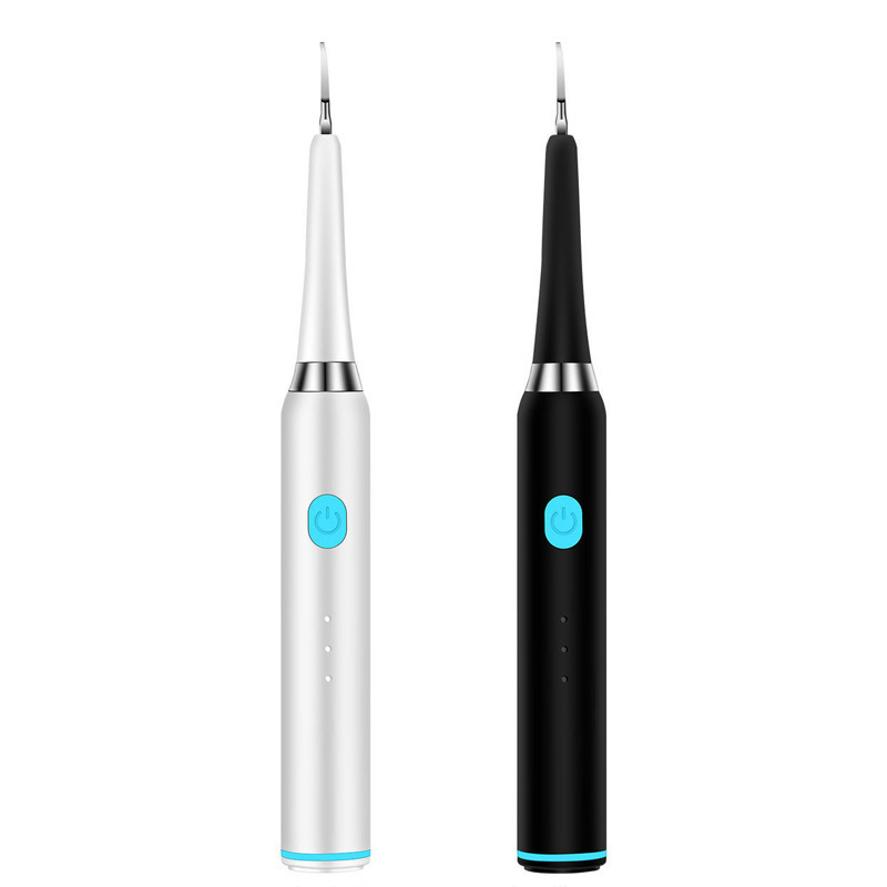 Eco Friendly Rechargeable Tooth Cleaner Ultrasonic Tartar Remover Portable Teeth Stain Remover Waterproof Dental Scaler