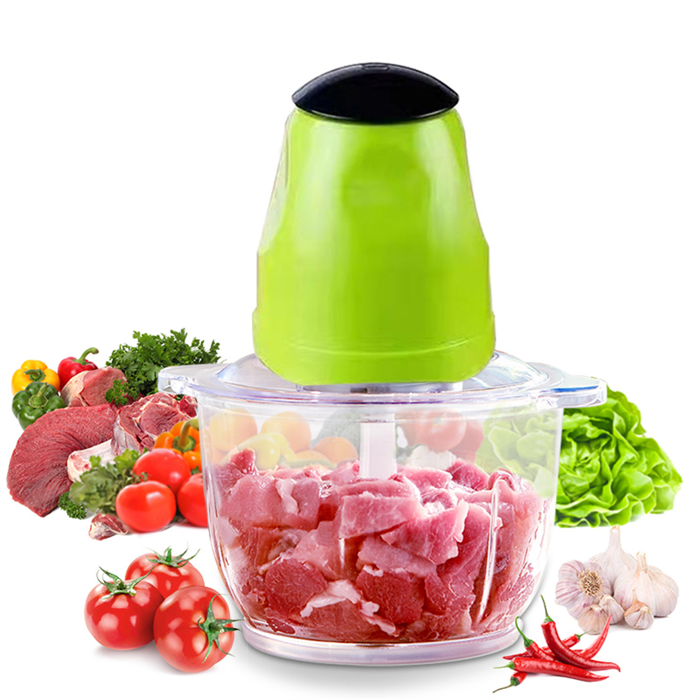 Colorful Household 2L/3L Plastic Food Processor Electric chopper Stuffing Machine Cooking Mincer Meat Grinders