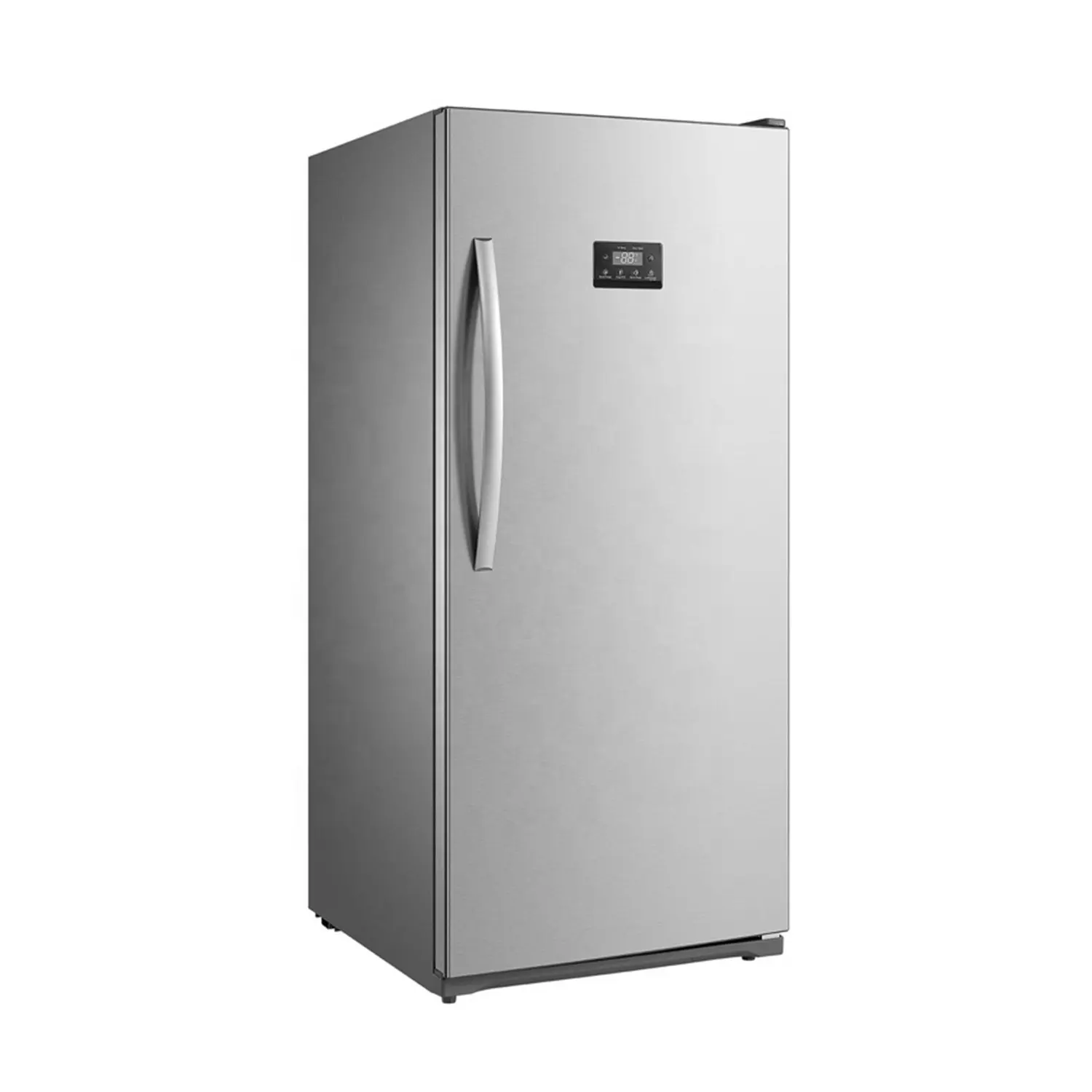 392L Stainless Steel Single Door Frost Free Vertical Refrigerator Freezer