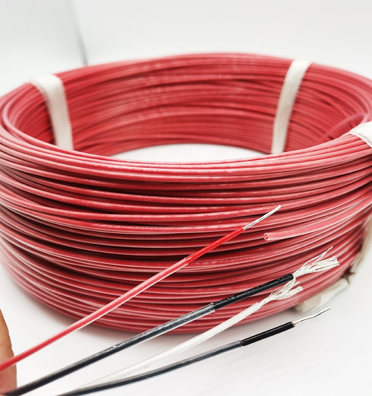 Электрический провод и кабель с прозрачным и красным покрытием FEP UL1332 20AWG