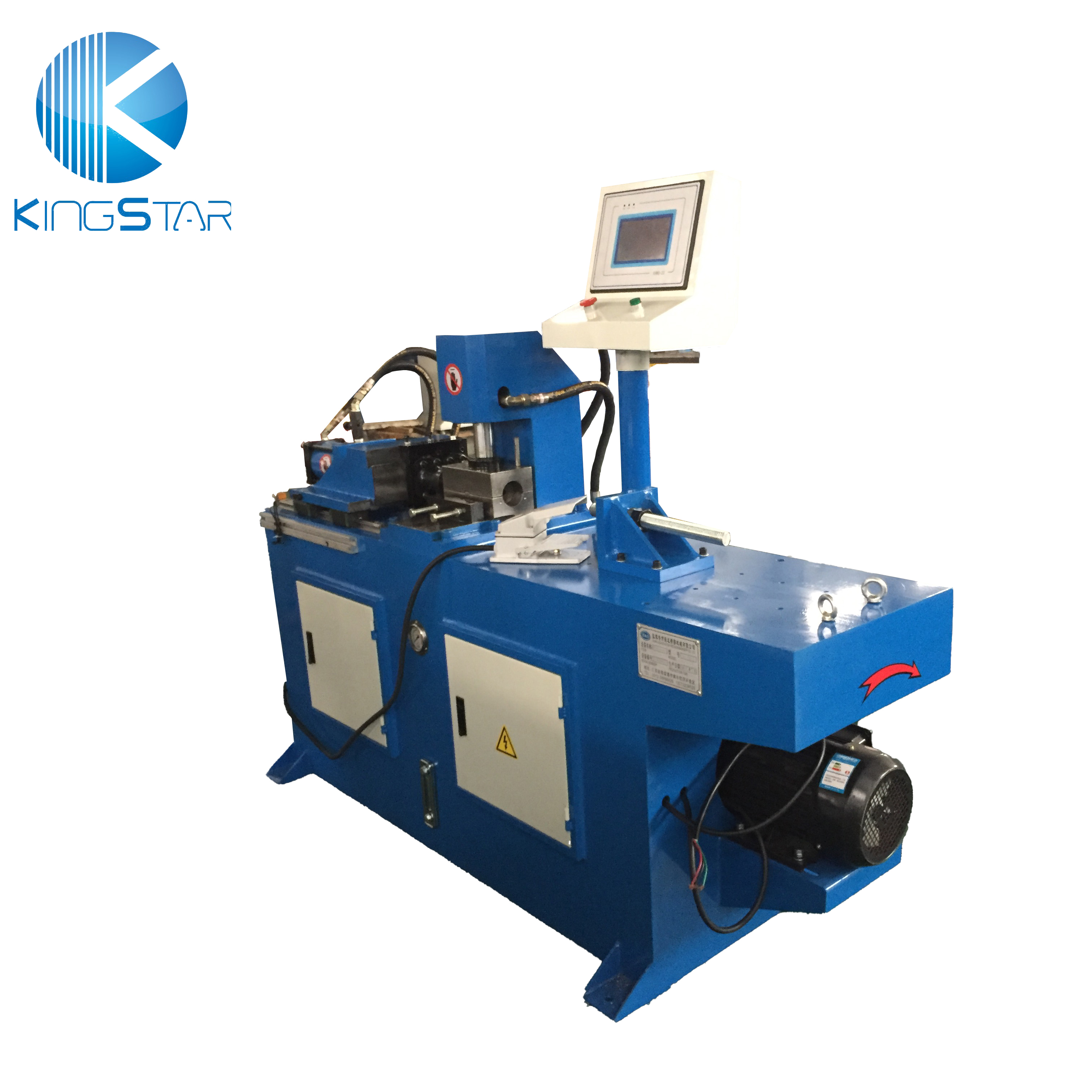 TM40NC X 1H-2S pipe end forming machine can expand, reduce
