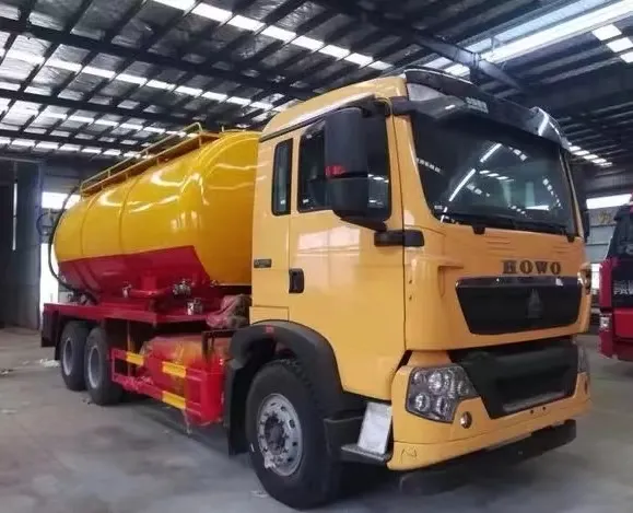 Недорогие вакуумные всасывающие грузовики для сточных вод 6x4