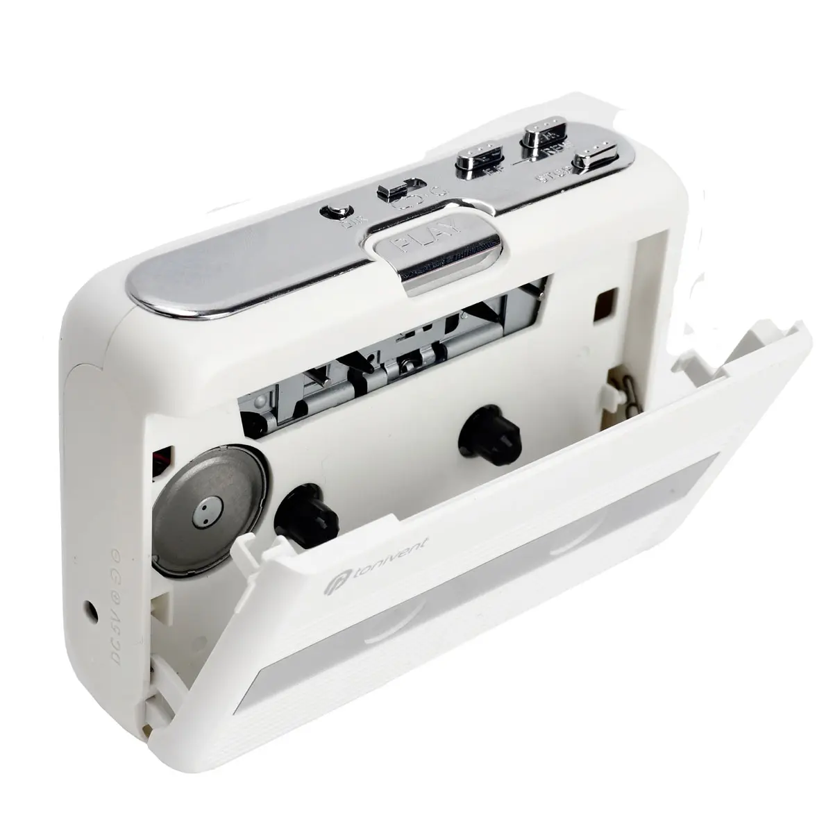 Bluetooth Cassette Player with Headphone, Tape Player Bluetooth Output to Speaker and FM Radio