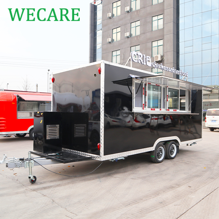 WECARE на заказ уличный ресторанный грузовик мобильный прицеп с CE