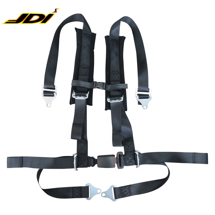 4 Point 2'' car Seat Belt with buckle Racing Harness Safety Belt for ATV UTV