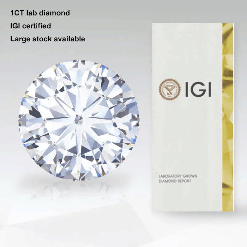 HPHT Starsgem белый созданный свободный сертификат VVS1 VVS VS1 CVD лаборатория Выращенный алмаз 1ct Free De Laboratorio Diamante