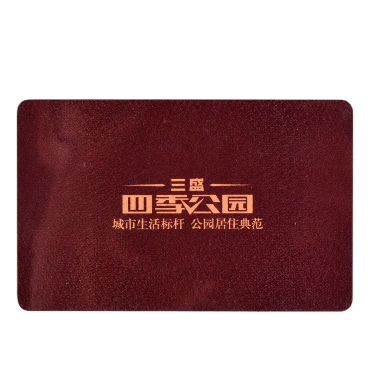 Customized CR80 Plastic PVC / PET Contact or Contactless ID cards and IC cards