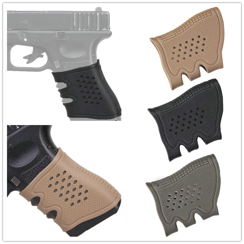Glock тактическая резиновая ручка перчатка/рукав для Glock 17,19,23,20,21,22,31,34,35,37,38, 41