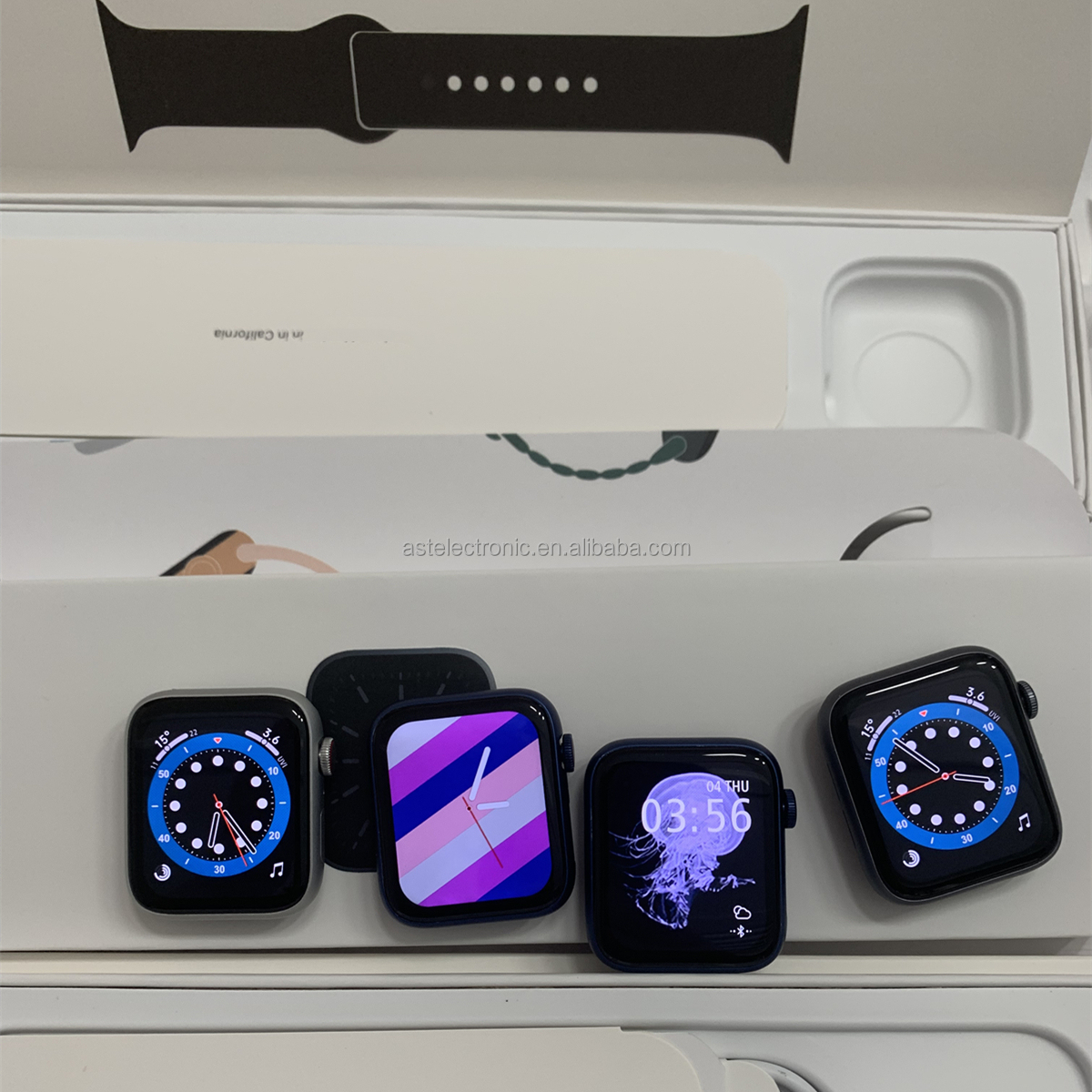 2021 лучший аналог 1:1 HD премиум-версия Apple watch series 6 Смарт-часы с логотипом и оригинальной коробкой для iPhone 12