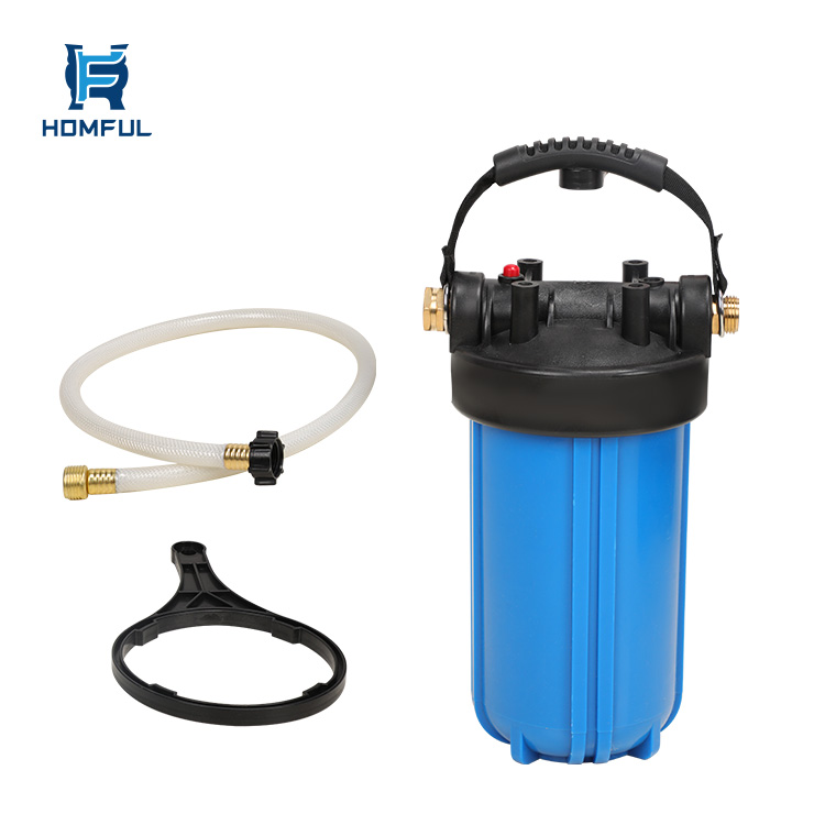 HOMFUL 10 Inch Whole House Water Filter Machine Outdoor Portable Water Filter Purifier