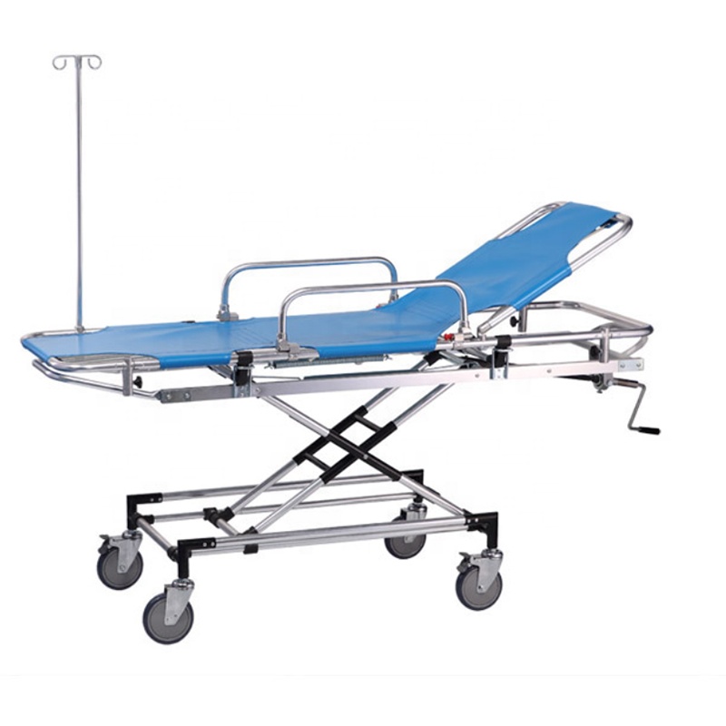 Medical Loading Aluminum Alloy Ambulance Trolley Stretchers For Patients