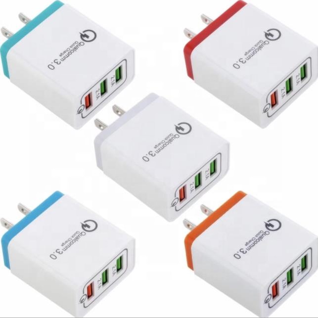 Заводское OEM 5V 2.1A зарядное устройство с 3 USB зарядным адаптером постоянного тока