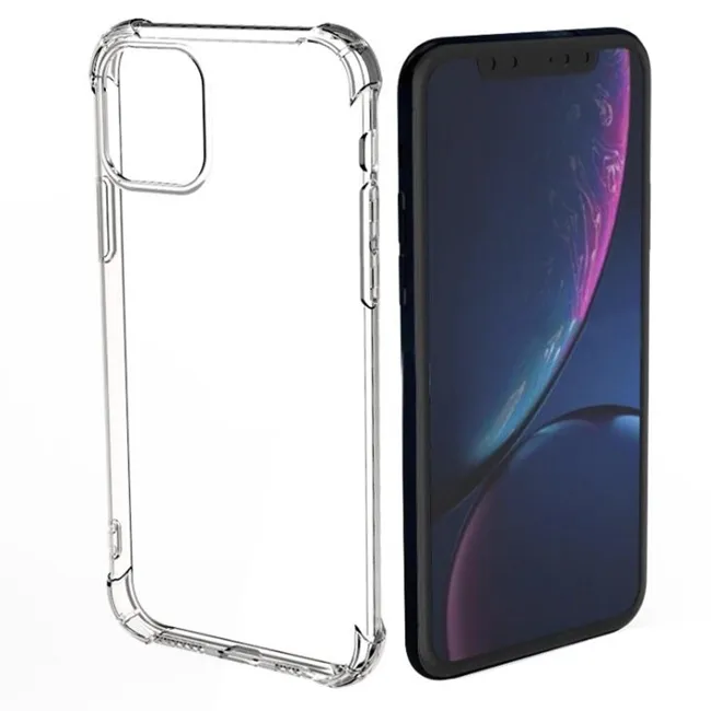 BINGO Factory TPU soft clear case shockproof phone case for iPhone 11/ 12/ 13 pro max