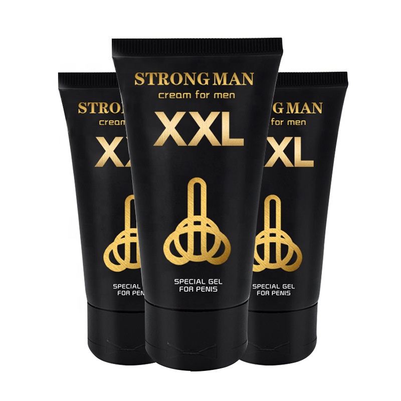 XXL натуральный крем для массажа мужского пениса с сильным увеличением
