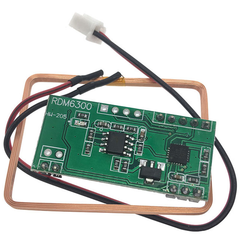 Лидер продаж, UART 125 кГц EM4100, модуль считывания RFID-карт RDM6300 RDM630 для Arduino