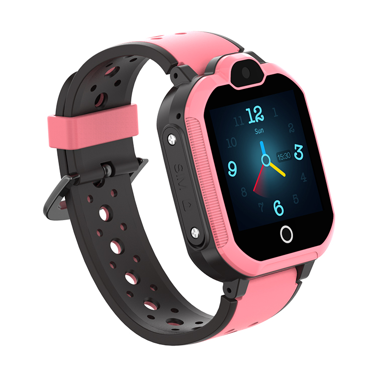Waterproof 4G kids smart watch colorful touch screen GPS SOS call smart bracelet
