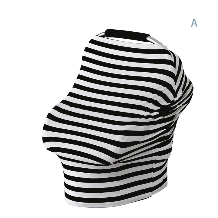 Termichy Multifunction High Quality Stretchy Baby Carseat Car Seat Cover Universal Nursing Breastfeeding Cover Scarf