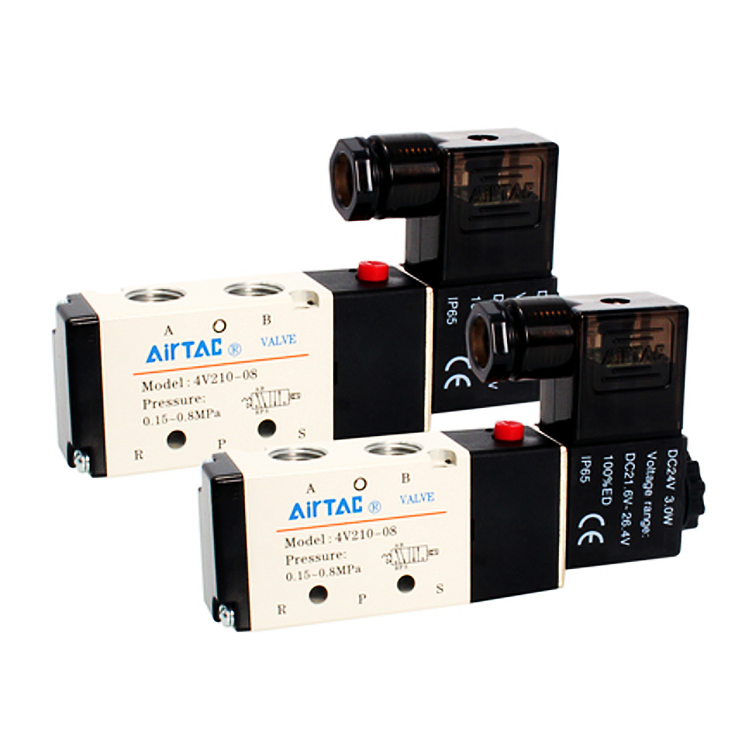 Airtec, четырехсторонний двухпозиционный Соленоидный клапан parker, запчасти для выдувного формования
