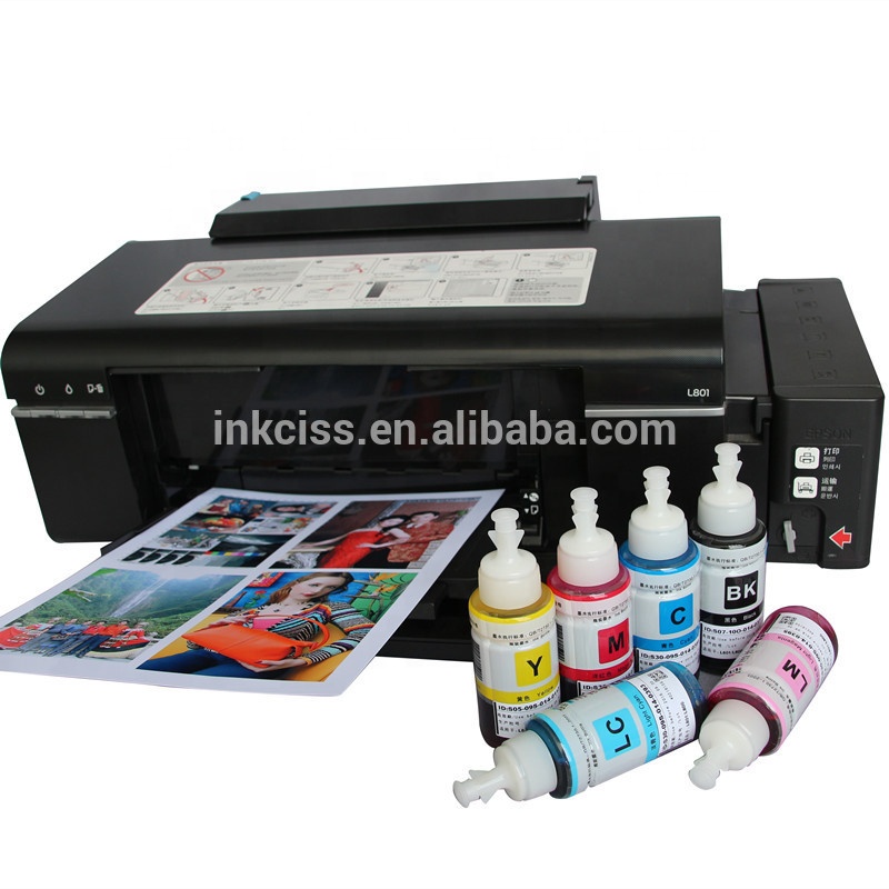 Чернила для пополнения серии epson L800 L801 L805 L810 L850 L1800 L, 70 мл