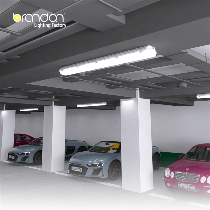 Brandon Smd2835 Tri Proof Explosion Waterproof Led Tube Linear Fixture Ip65 Tri-Proof Light 36W Without Tube